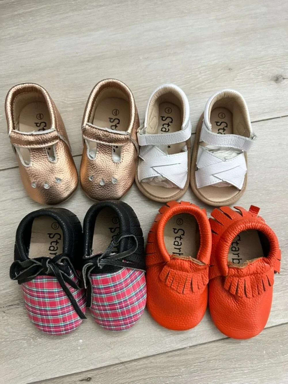 4 pairs Size 4 Size 5 lots Baby Shoes Lots Flash Sale toddler Shoes Sandals
